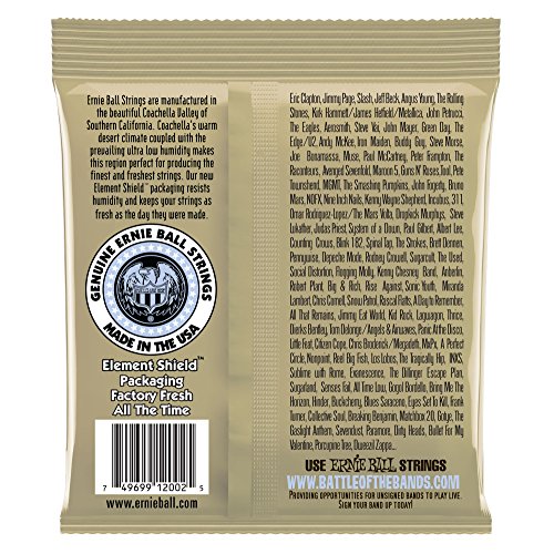Ernie Ball 2002 Earthwood 80/20 Bronze Acoustic Guitar Strings - .013-.056 Medium