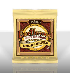 [2008] Ernie Ball 2008 Earthwood 80/20 Bronze Acoustic Guitar Strings - .010-.052 Rock and Blues