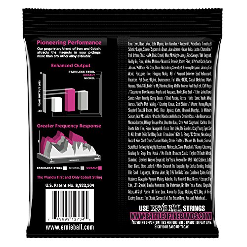 [2734] Ernie Ball Super Slinky Cobalt Electric Bass Strings - 45-100 Gauge